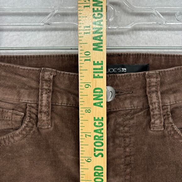JOE"S Jeans Womens 26 Skinny Visionaire Corduroy Pants Stretch Cotton Brown - Picture 13 of 16